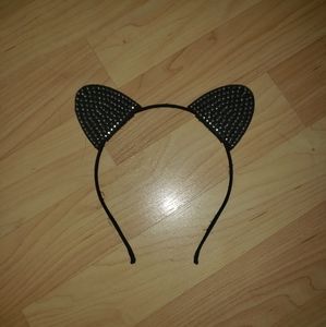 Sparkly cat ear headband